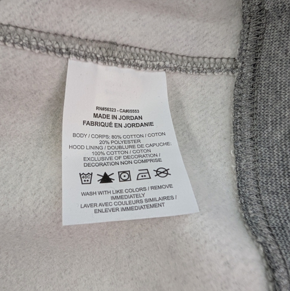 Women's Nike Sportswear Fleece Pullover Hoodie Black and Gray Available L-XXL - Picture 9 of 9